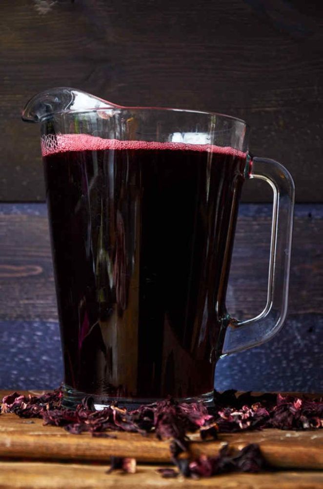 Agua Fresca de Jamaica