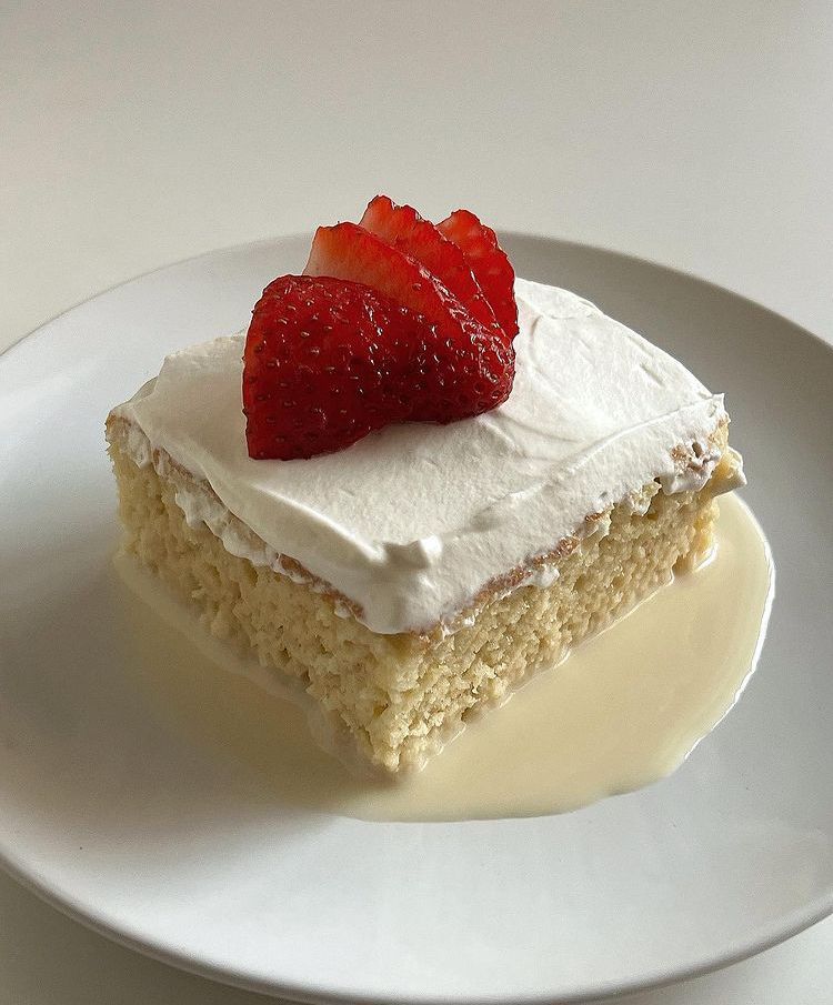 Rebanada Pastel Tres Leches